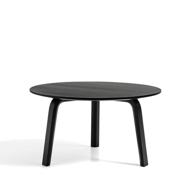 Hay bella soffbord black oak, Ø60x32 cm