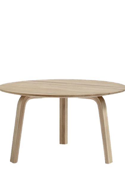 Hay bella soffbord lacquered oak, Ø60x32 cm
