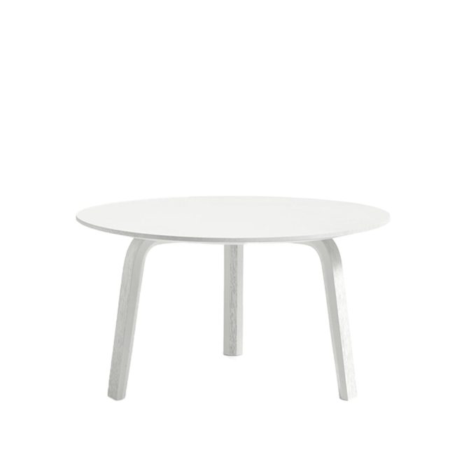 Hay bella soffbord white oak, Ø60x32 cm