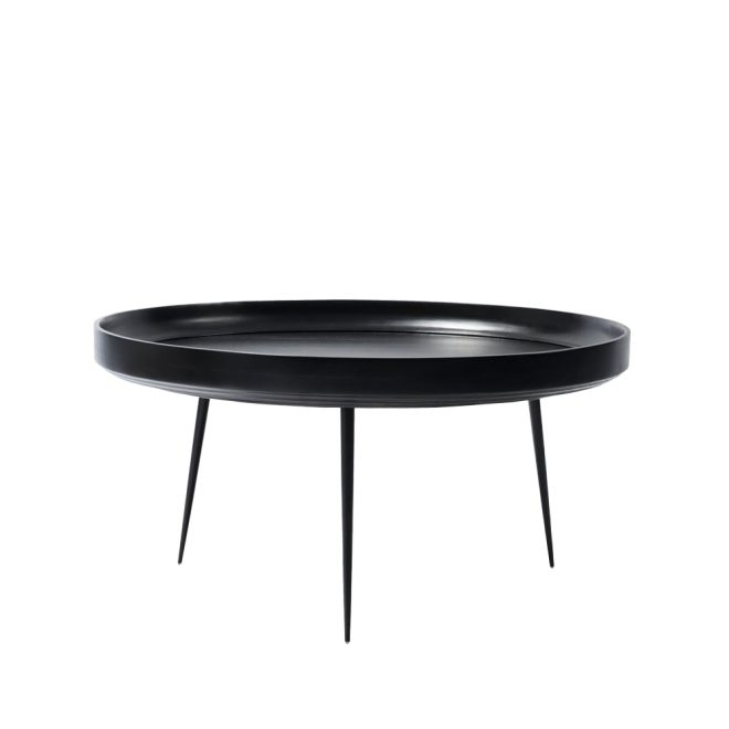 Mater bowl x-large bord mango svart, svart stativ