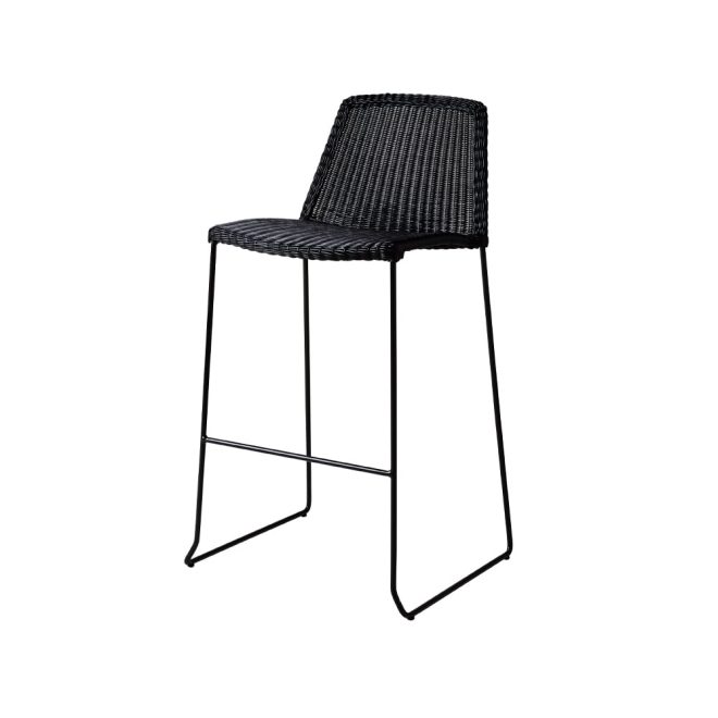 Cane-line breeze barstol black