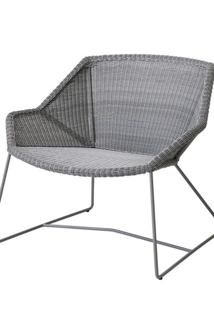 Cane-line breeze loungefåtölj weave light grey