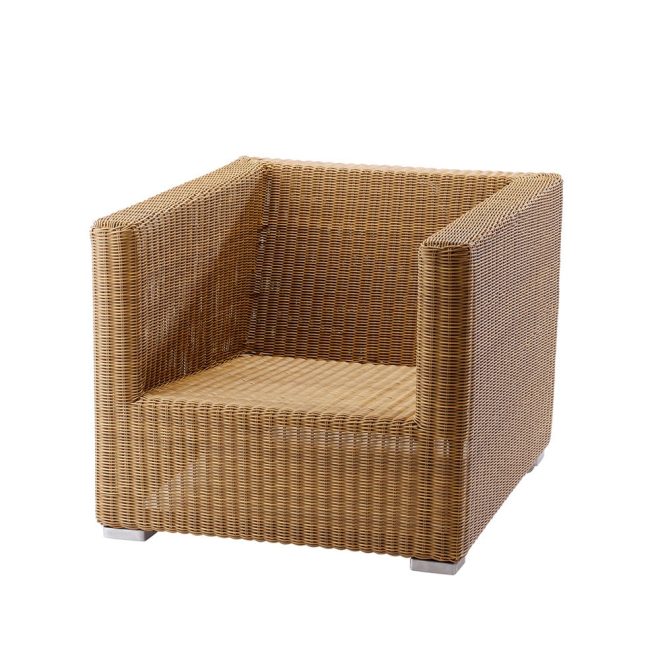Cane-line chester loungefåtölj natural