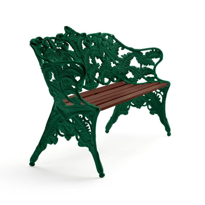 Byarums bruk classic soffa mahogny olja, grönt stativ