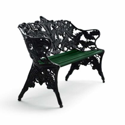 Byarums bruk classic soffa grön, svart stativ