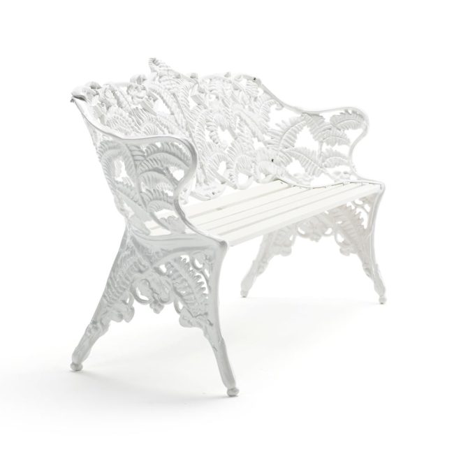 Byarums bruk classic soffa vit lack furu, vitt stativ