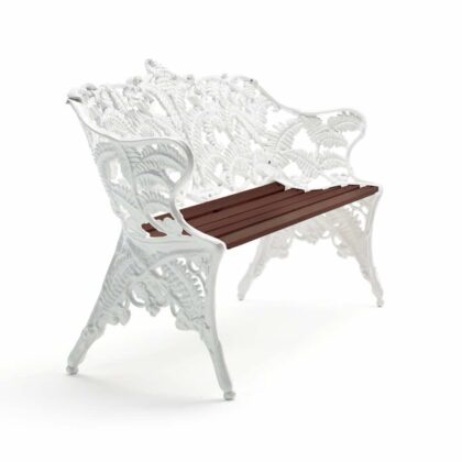 Byarums bruk classic soffa mahogny olja, vitt stativ