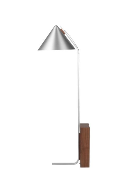 Kristina dam studio cone golvlampa aluminium borstad
