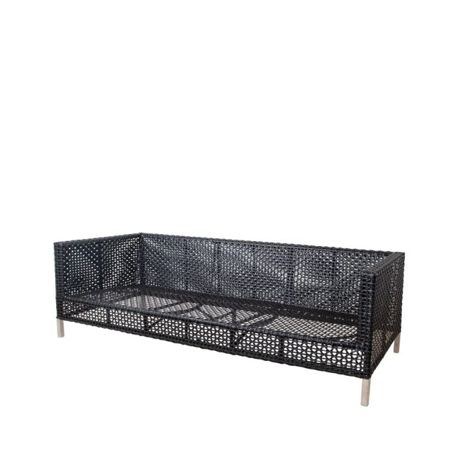 Cane-line connect soffa 3-sits anthracite