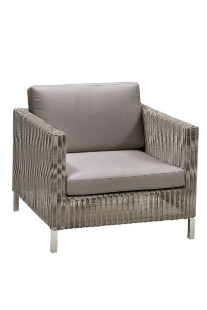 Cane-line connect fåtölj weave taupe, dynset cane-line natté taupe