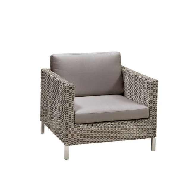 Cane-line connect fåtölj weave taupe, dynset cane-line natté taupe