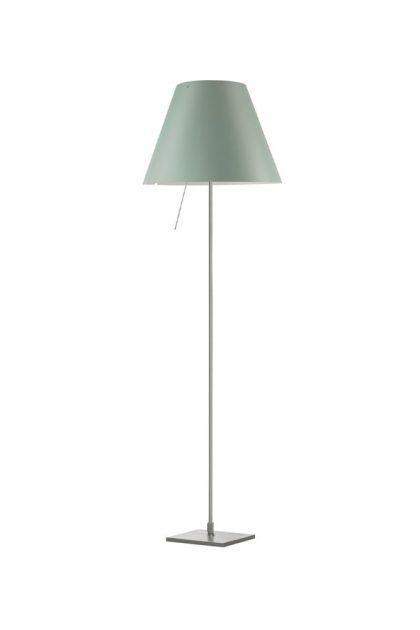 Luceplan costanza d13 t.i.f. golvlampa comfort green
