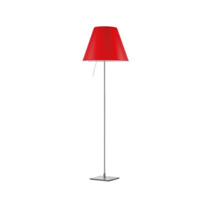 Luceplan costanza d13 t.i.f. golvlampa primary red