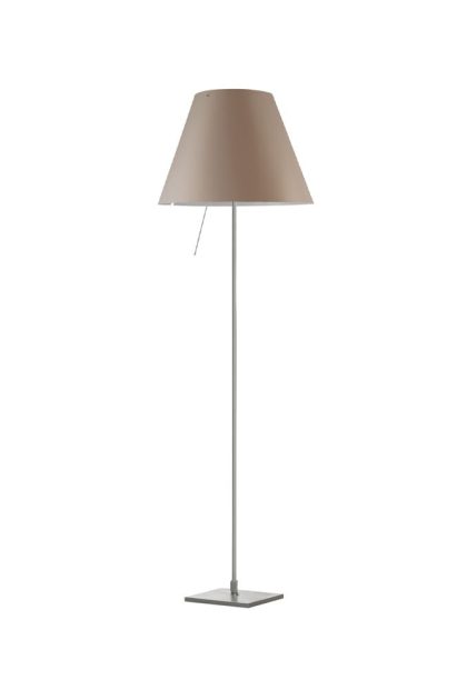 Luceplan costanza d13 t.i.f. golvlampa shaded stone