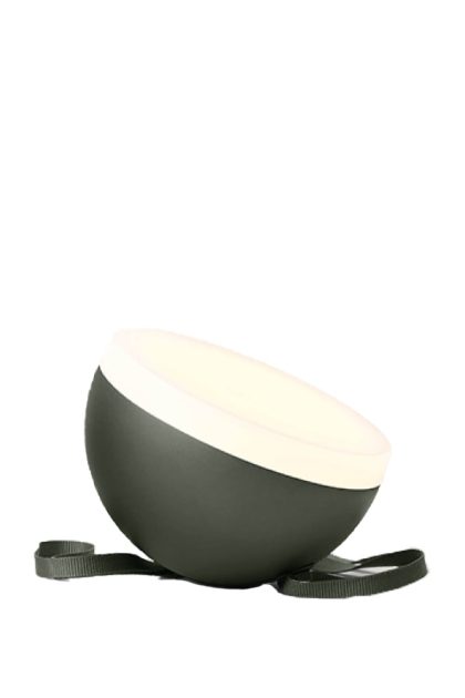 New works sphere portable lampa deep green