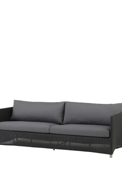 Cane-line diamond soffa 3-sits weave cane-line cane-line natté graphite