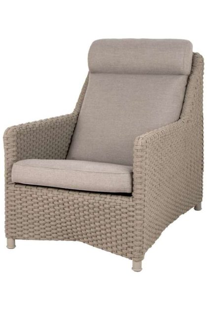 Cane-line diamond highback fåtölj soft rope cane-line natté taupe