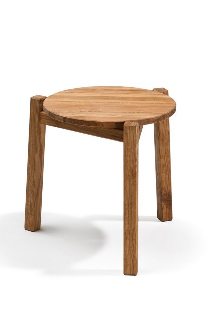 Skargaarden djurö soffbord teak, ø42 cm
