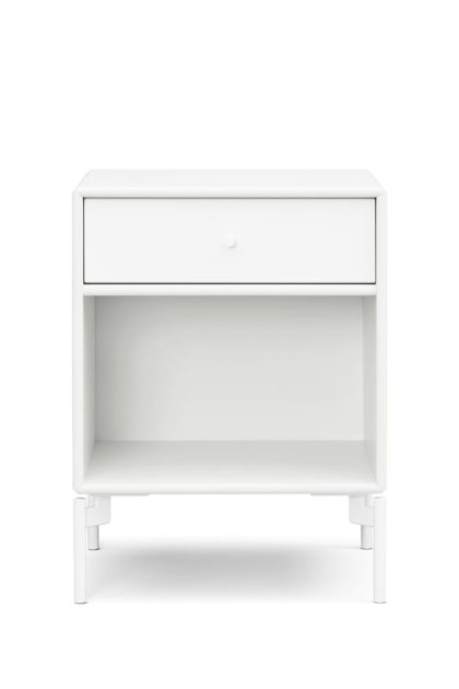 Montana dream sängbord new white 101 låda-snowben
