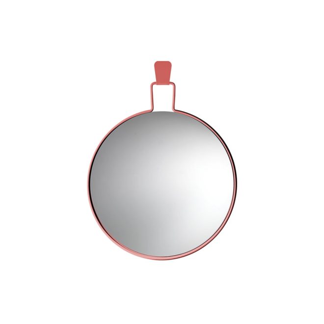 SMD Design Flora spegel Rosa, Ø40 cm
