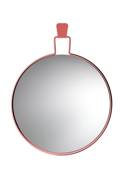 Smd design flora spegel rosa, Ø60 cm