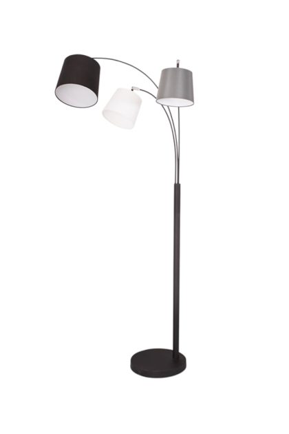 By rydéns foggy golvlampa sandblack, 3 armar