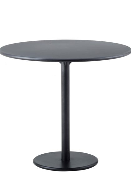 Cane-line go cafébord Ø80 cm lava grey-lava grey