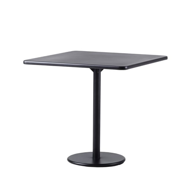 Cane-line go cafébord 75x75 cm lava grey-lava grey