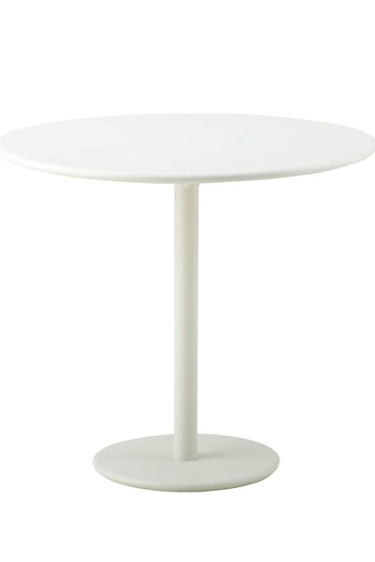 Cane-line go cafébord Ø80 cm white-white