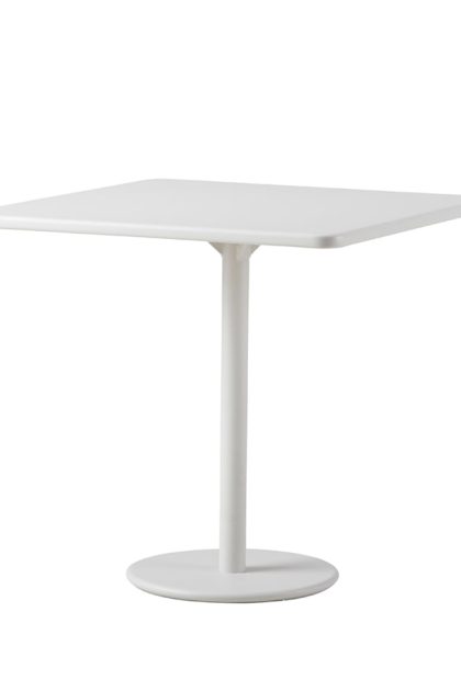Cane-line go cafébord 75x75 cm white-white