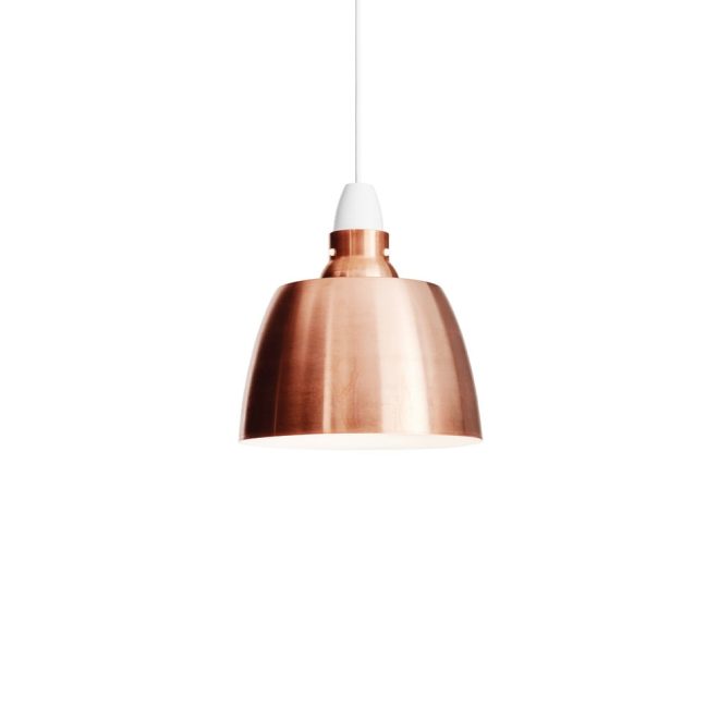 New works hang on honey pendel raw copper