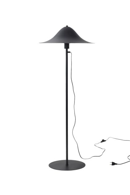 Pholc hans 130 golvlampa svart matt