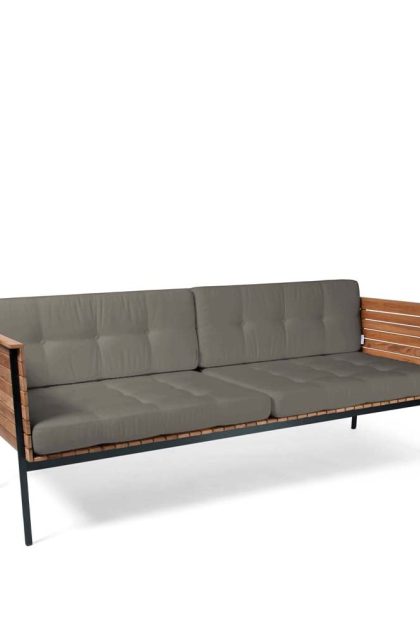 Skargaarden häringe soffa sunbrella natté nature grey-teak-svart