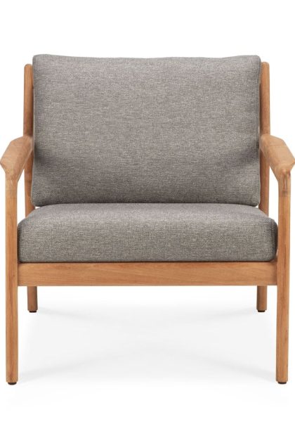 Ethnicraft jack outdoor loungefåtölj teak mocha