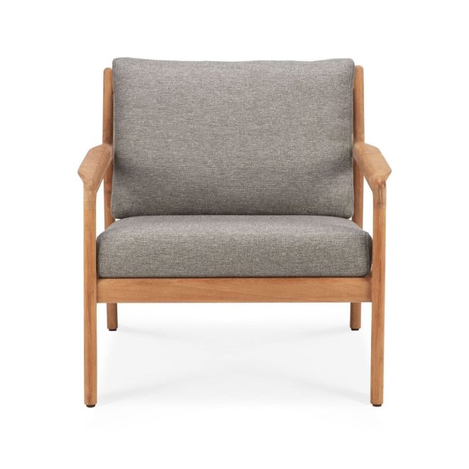 Ethnicraft jack outdoor loungefåtölj teak mocha