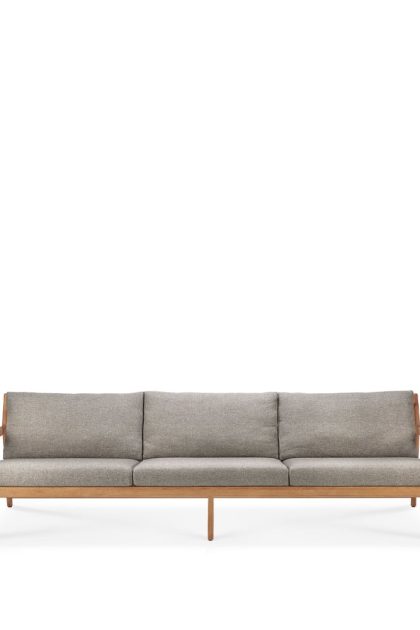 Ethnicraft jack outdoor 3-sits soffa teak mocha