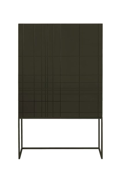 Asplund kilt light skåp taupe