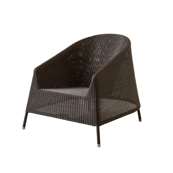 Cane-line kingston loungefåtölj mocca