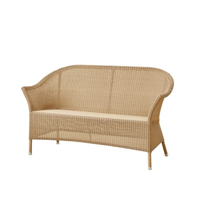 Cane-line lansing soffa 2-sits weave natural