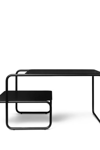 Ferm living level soffbord 60x79 cm black