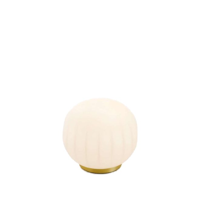 Luceplan lita bordslampa ø18 cm, mässingssockel