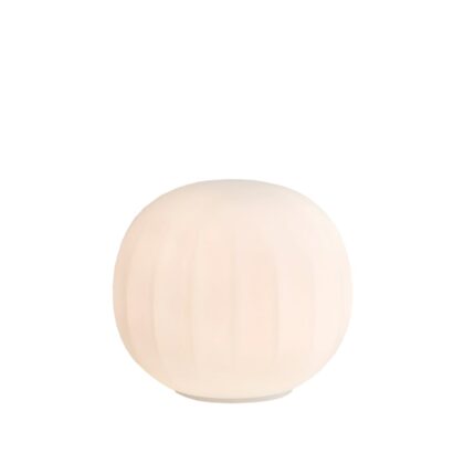 Luceplan lita bordslampa ø30 cm, vit sockel