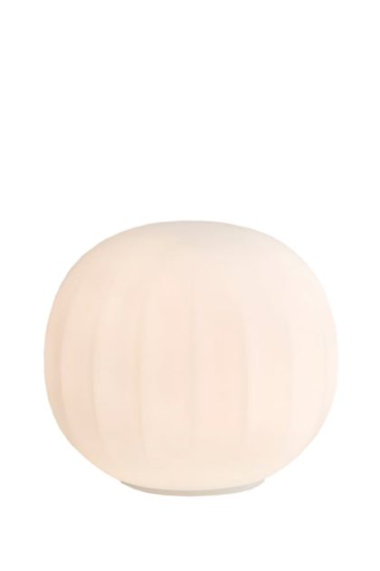 Luceplan lita bordslampa ø30 cm, vit sockel