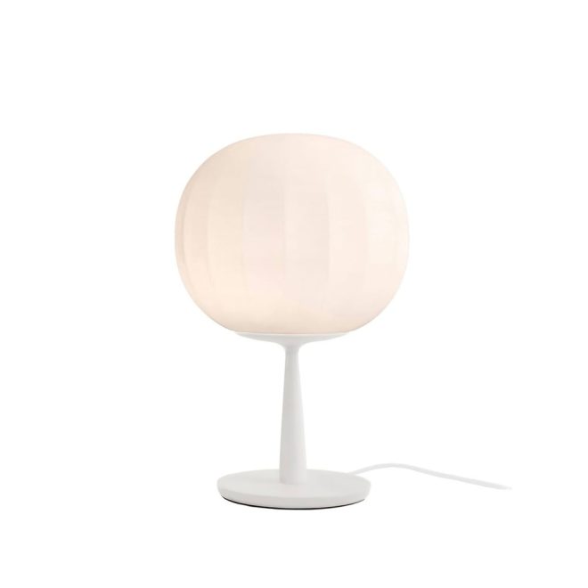 Luceplan lita bordslampa ø18 cm, vitt stativ