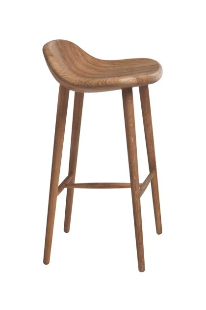 Stolab miss holly barstol h63 cm ek naturell olja