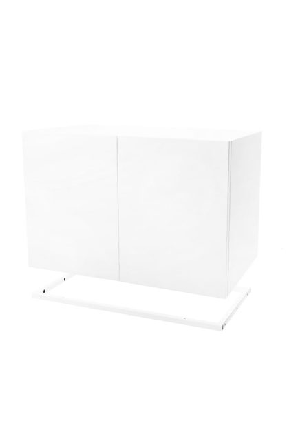 Zweed molto 560 skåpmodul vit, inkl. vit metallram