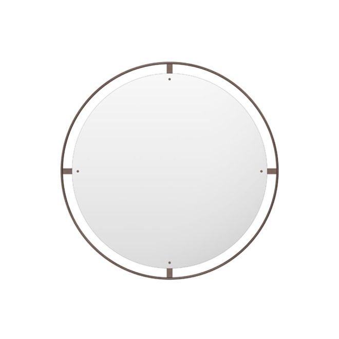 Audo copenhagen nimbus spegel bronzed brass, ø110