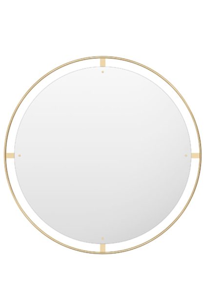Audo copenhagen nimbus spegel polished brass, ø110