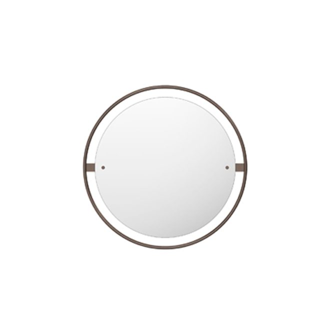 Audo copenhagen nimbus spegel bronzed brass, ø60