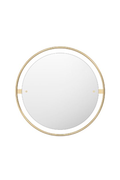 Audo copenhagen nimbus spegel polished brass, ø60
